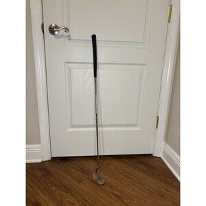 Vintage Brass Blade Putter Unbranded Heel Shafted Bent Shaft RH Golf Club